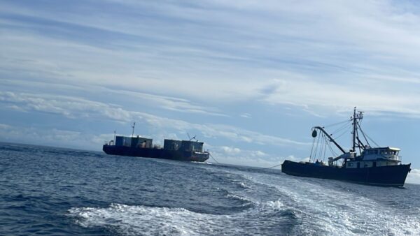 PAIR OF 91′ BARGES